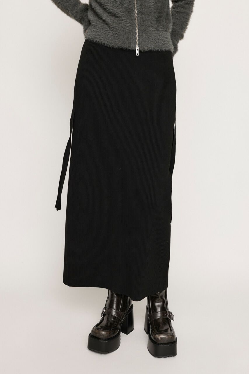 SLY「SIDE RIBBON KNIT スカート」|スカート|