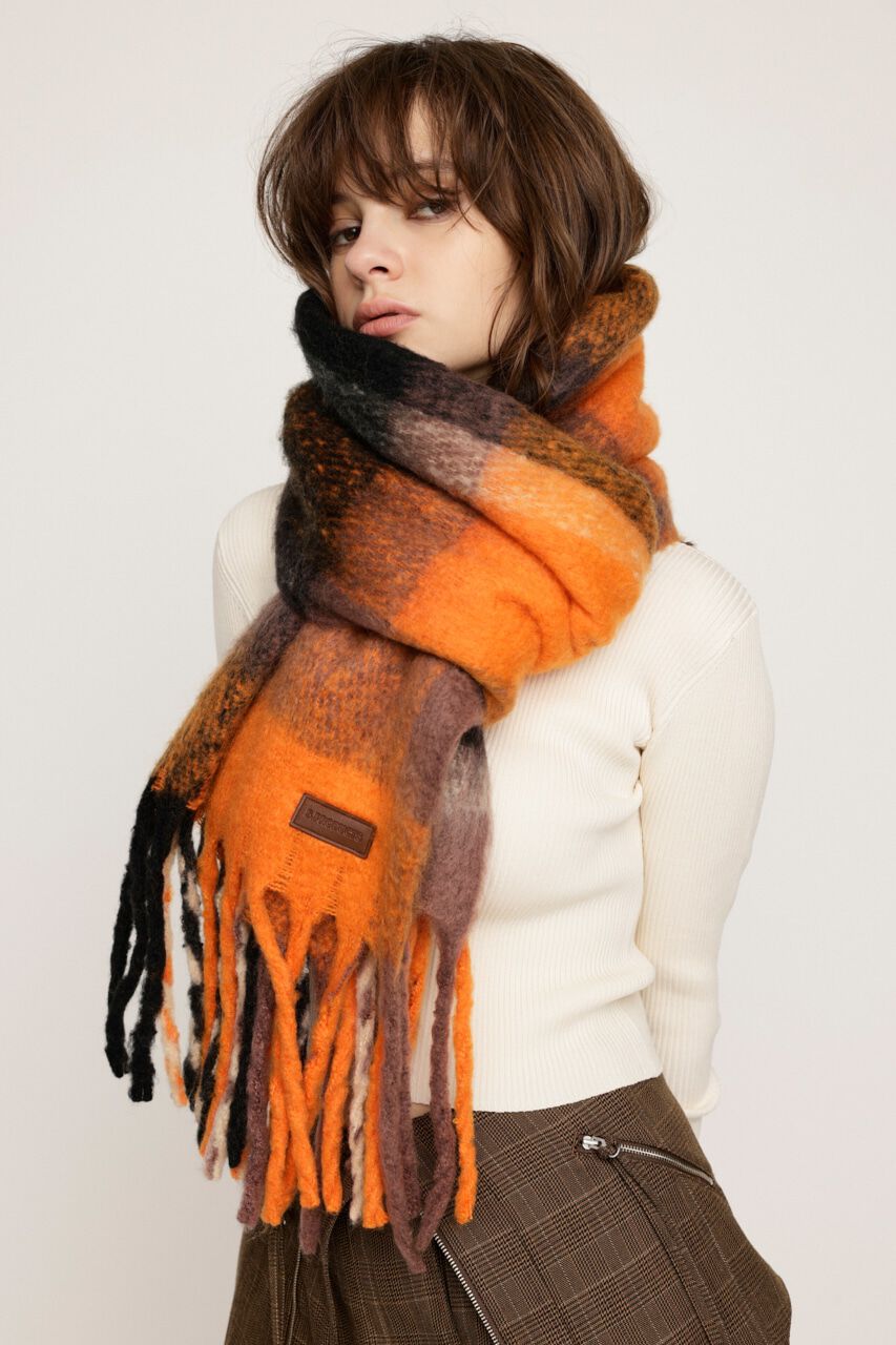 SLY「SHAGGY CHECK マフラー」|その他|