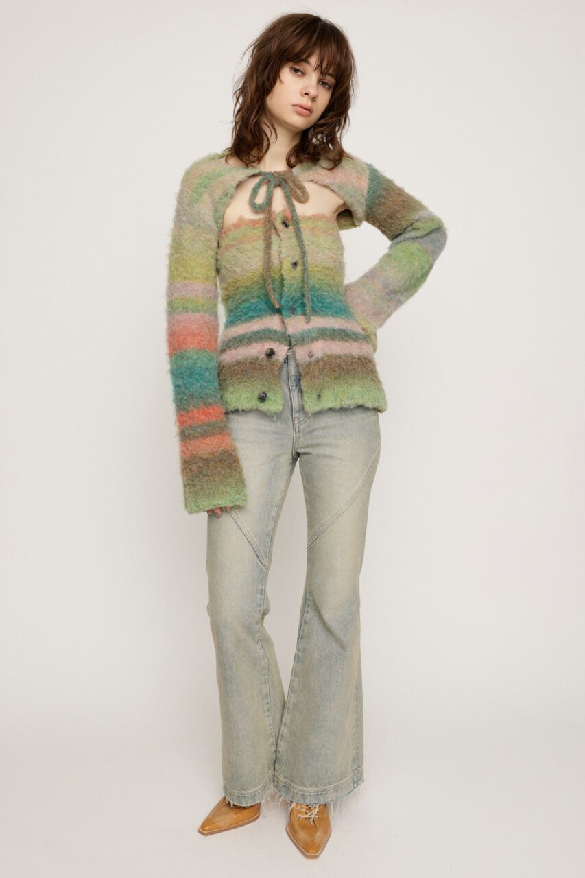 SLY「GRADATION BOUCLE 2P トップス」|ニット・セーター|