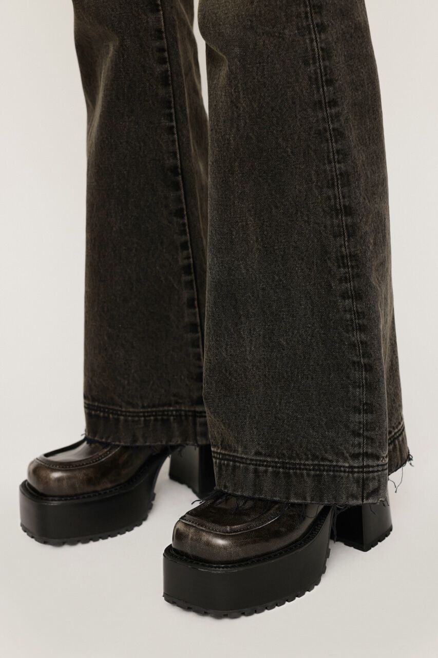 SLY「FRINGE JW FLARE PT-E」|デニム|