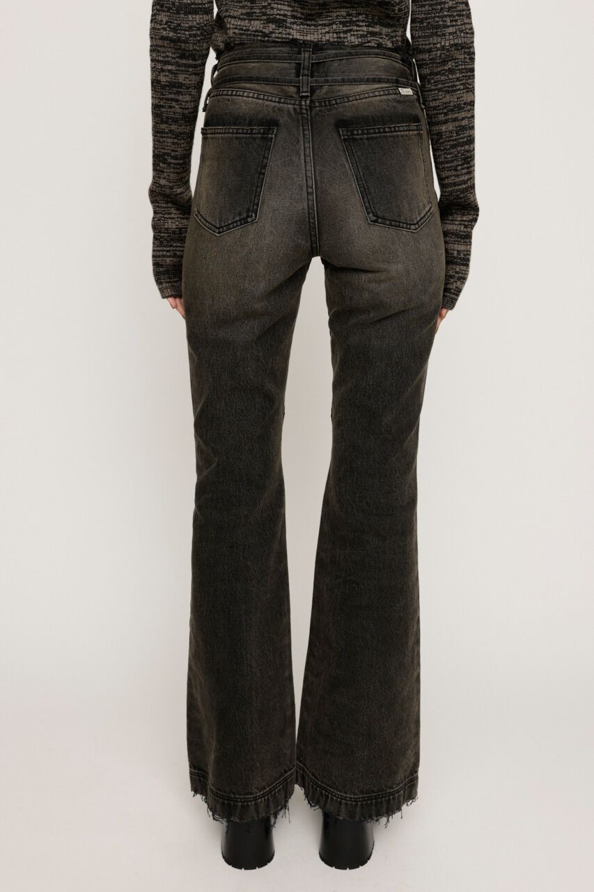 SLY「FRINGE JW FLARE PT-E」|デニム|