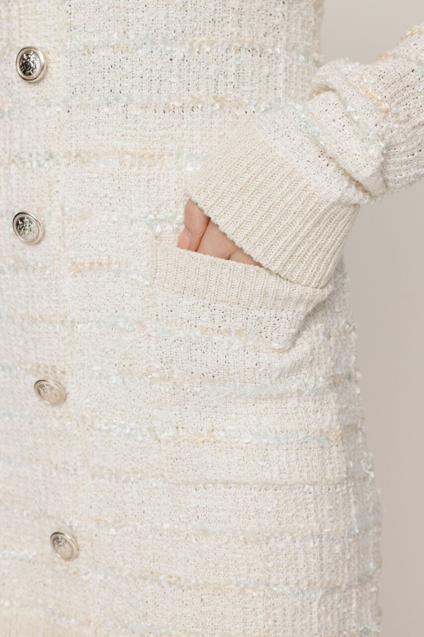 SLY「KNIT TWEED ショートワンピース」|ワンピース|