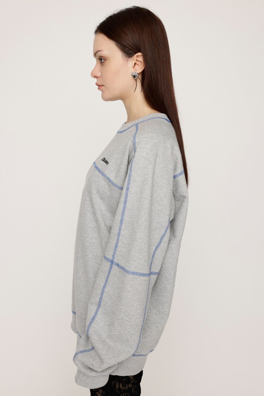 SLY「BI COLOR STITCH SW トップス」|Tシャツ・カットソー|