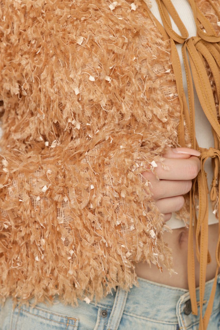 SLY「2WAY SHAGGY YARN トップス」|Tシャツ・カットソー|