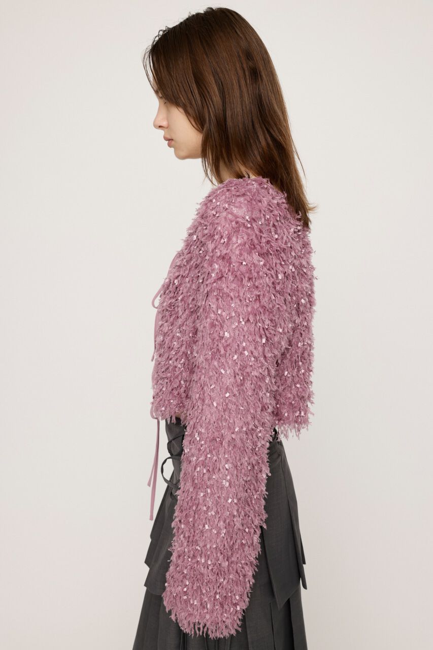 SLY「2WAY SHAGGY YARN トップス」|Tシャツ・カットソー|