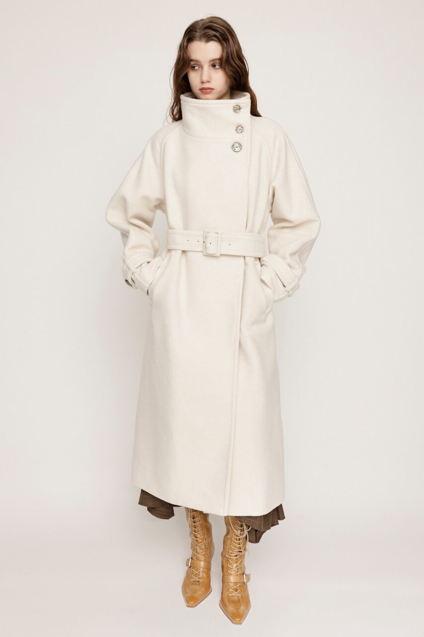 SLY「WIDE STAND NECK LONG コート」|その他|IVOY3