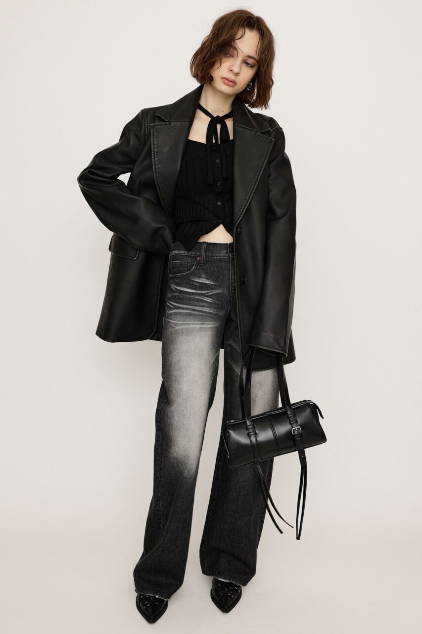 SLY「YORKE L／W FLARE PT-E」|デニム|