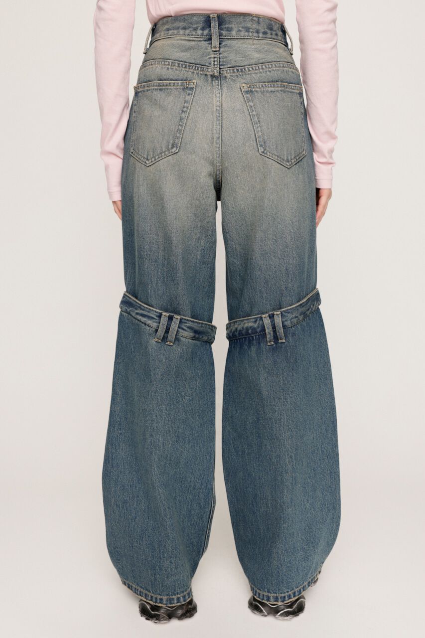 SLY「J／W KNEE DENIM パンツ」|デニム|