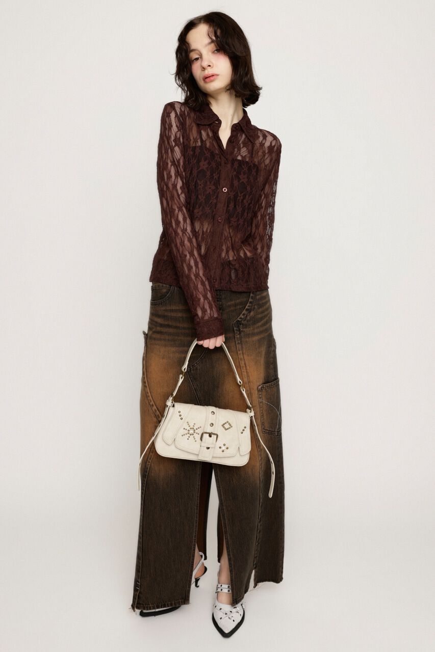 SLY「LACE COMPACT シャツ」|シャツ・ブラウス|