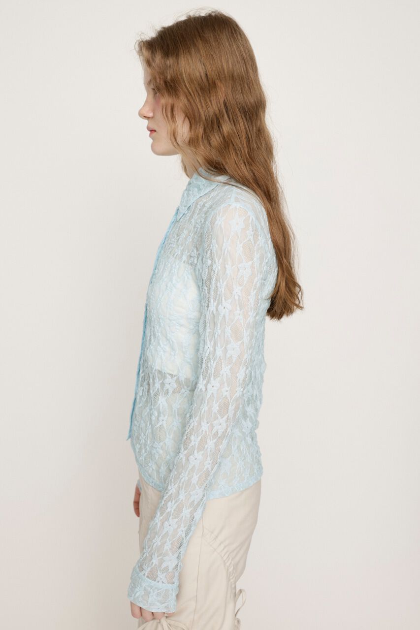 SLY「LACE COMPACT シャツ」|シャツ・ブラウス|