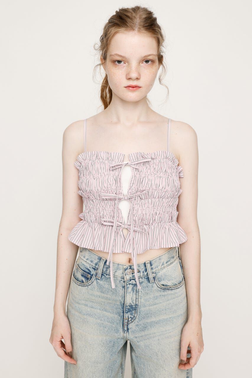 SLY「BUSTIER LAYRED シャツ」|シャツ・ブラウス|