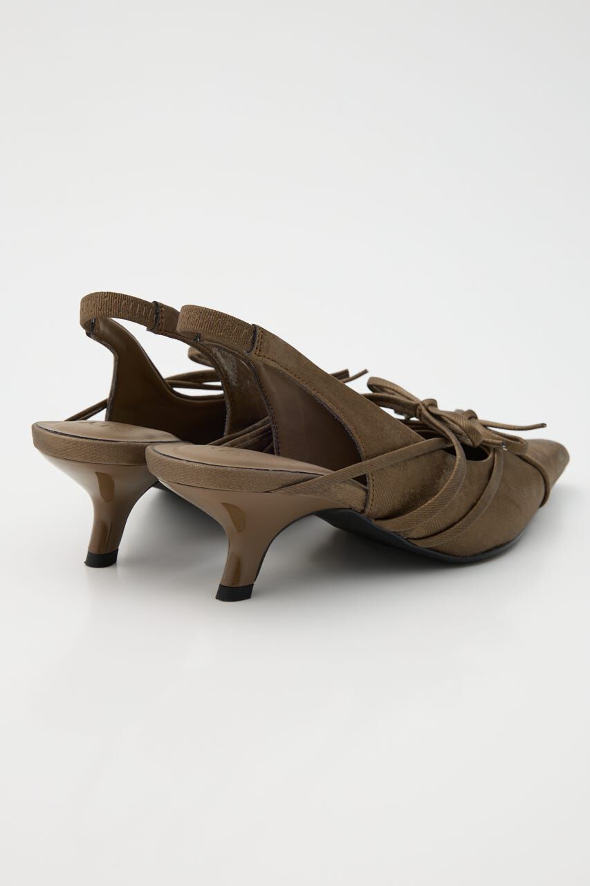 SLY「SLING BACK RIBBON ミュール」|サンダル|