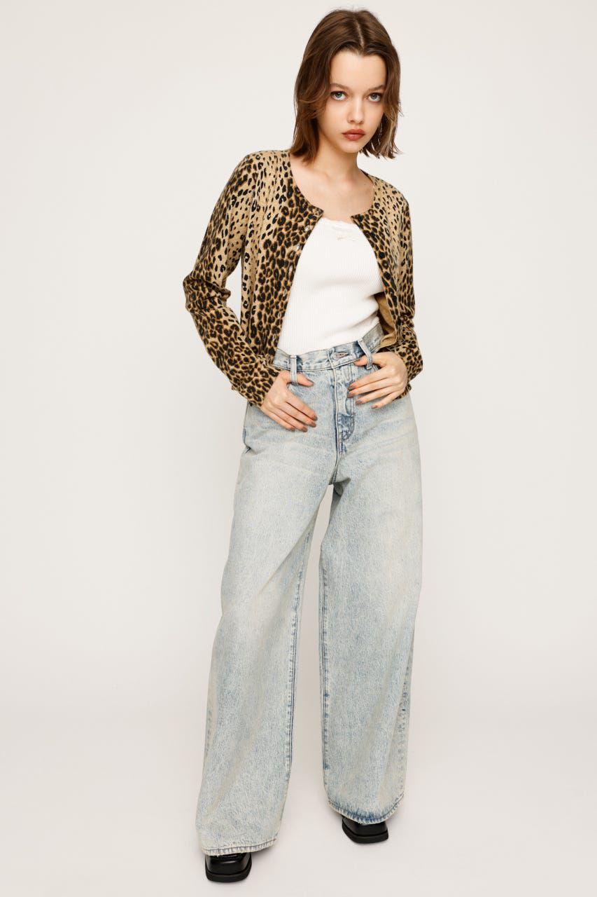 SLY「WIDE LEG PT-C」|デニム|