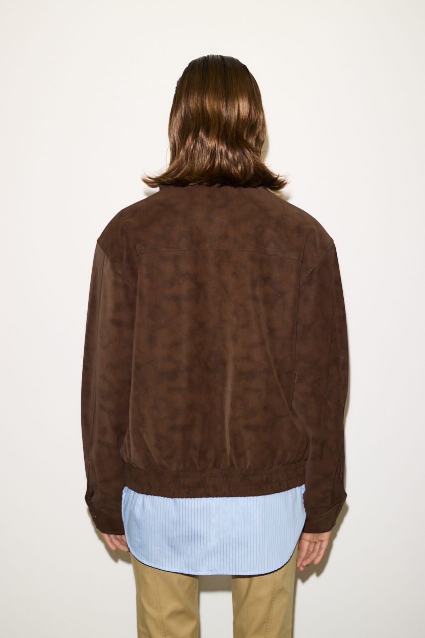 SLY「F／SUEDE SWINGTOP ブルゾン」|ブルゾン・スタジャン|