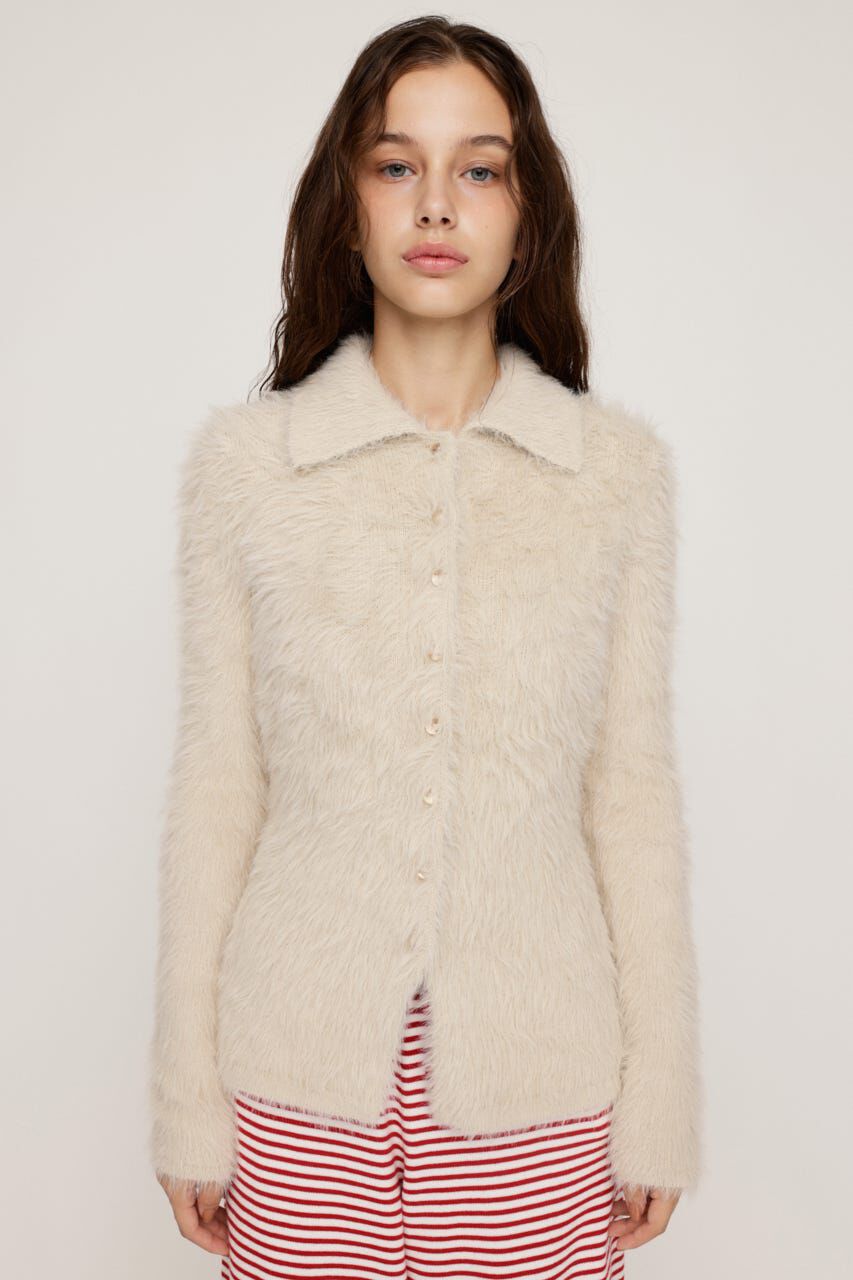 SLY「WAIST SHAPE KNIT カーディガン」|カーディガン|