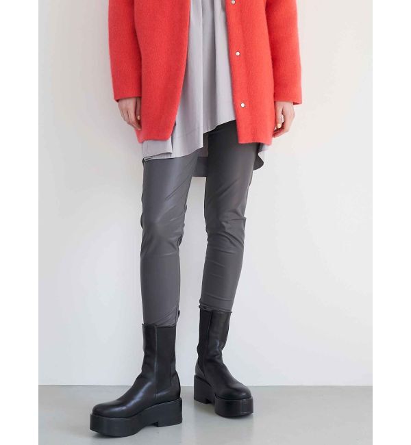 ELENDEEK「FAUX LEATHER LEGGINGS」|その他|グレー