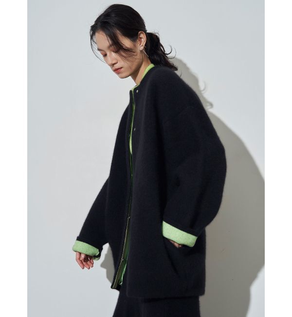 ELENDEEK「CN RACCOON MIX WCD」|カーディガン|