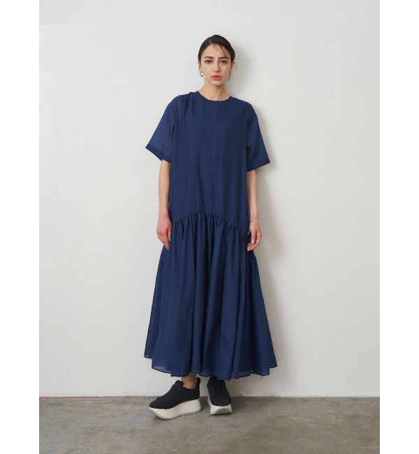 ELENDEEK「SHEER LAYERED CUT OP」|ワンピース|