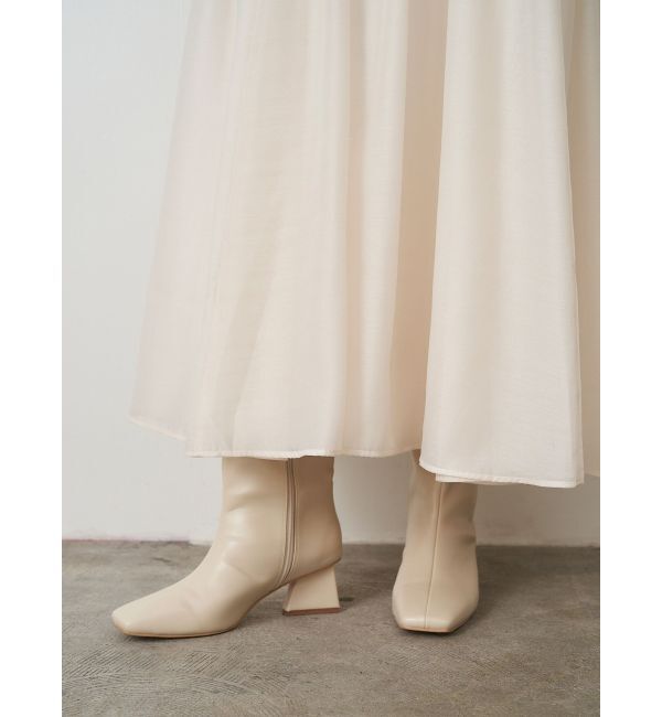 ELENDEEK「SHEER LAYERED CUT OP」|ワンピース|