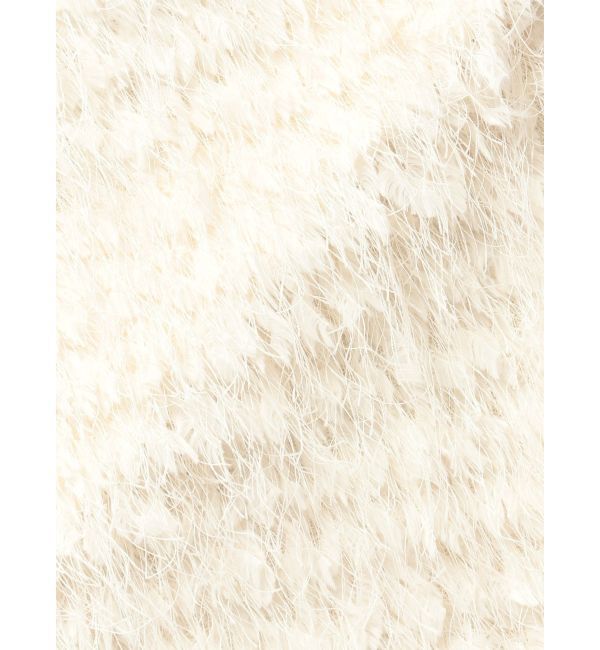 ELENDEEK「FEATHER YARN STRAIGHT SK」|スカート|