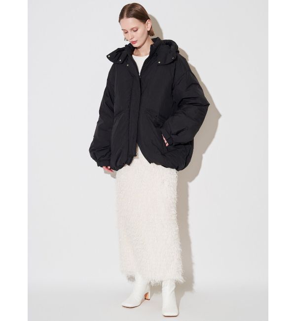 ELENDEEK「FEATHER YARN STRAIGHT SK」|スカート|