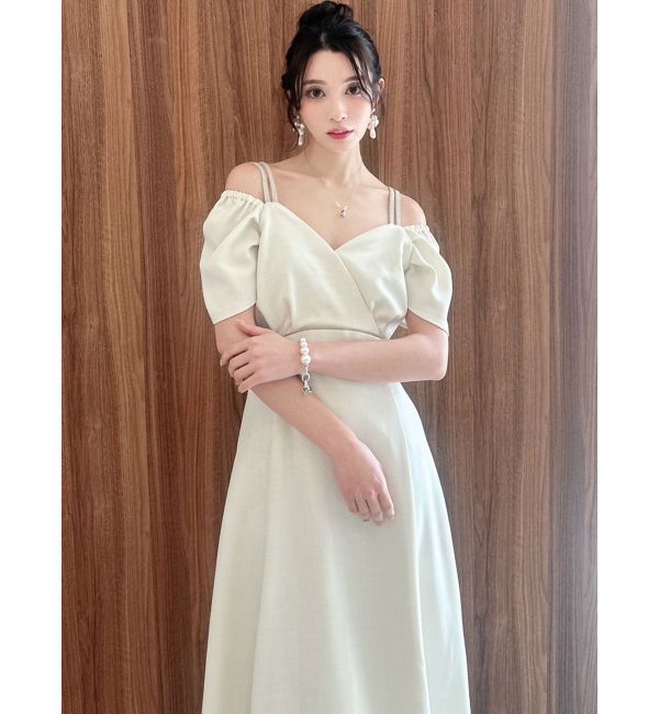 RESEXXY「ダブルストラップフレアワンピース」|ワンピース|