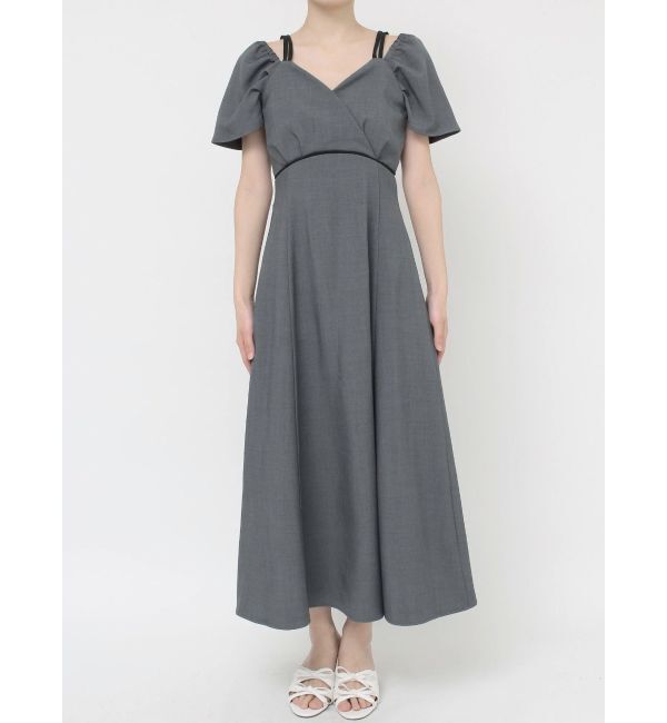 RESEXXY「ダブルストラップフレアワンピース」|ワンピース|