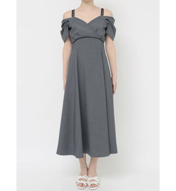 RESEXXY「ダブルストラップフレアワンピース」|ワンピース|