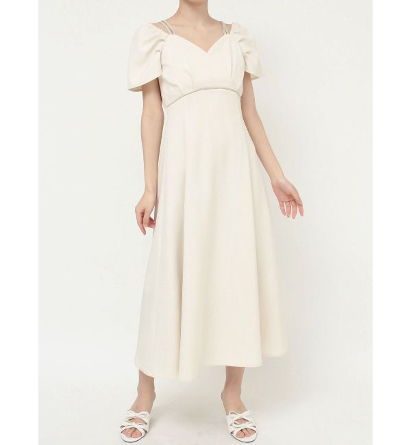 RESEXXY「ダブルストラップフレアワンピース」|ワンピース|