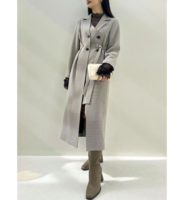 dazzlin「テーラーシェイプロングジャケット」|テーラードジャケット|