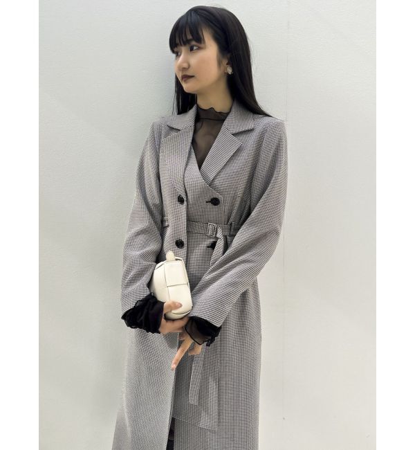 dazzlin「テーラーシェイプロングジャケット」|テーラードジャケット|