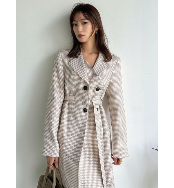 dazzlin「テーラーシェイプロングジャケット」|テーラードジャケット|