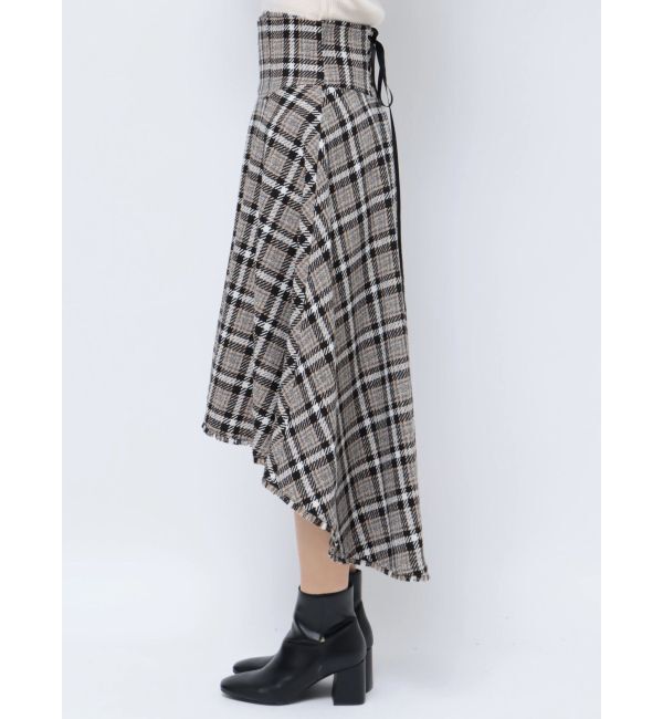 dazzlin「ZIPフリンジコルセットフレアスカート」|スカート|