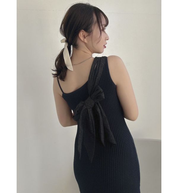 dazzlin「【WEB限定】ワッフルアシメマーメイドワンピース」|ワンピース|