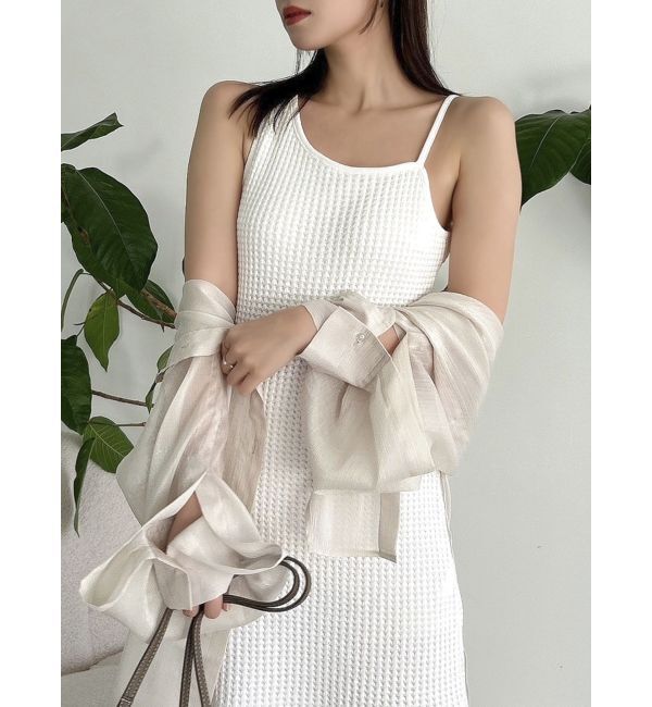 dazzlin「【WEB限定】ワッフルアシメマーメイドワンピース」|ワンピース|