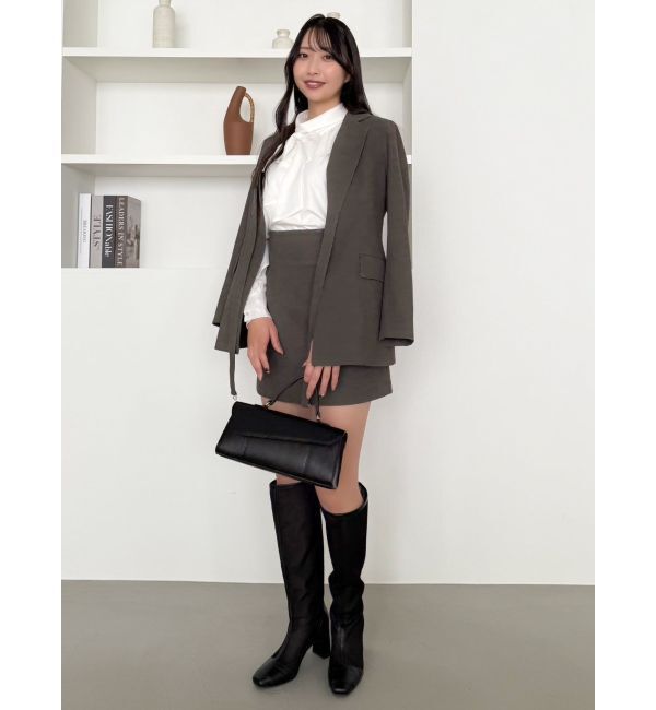 dazzlin「フリルリボン2WAY長袖ブラウス」|シャツ・ブラウス|