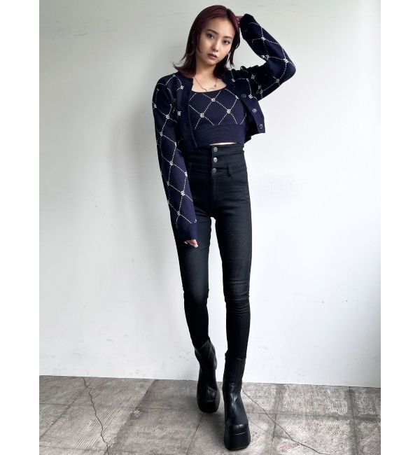 EMODA「ジャガードツインニット」|ニット・セーター|