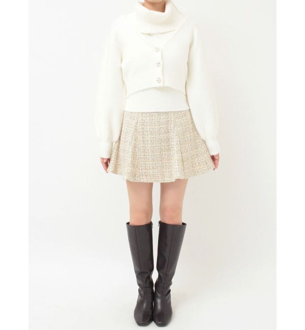 MERCURYDUO「オフタートルアンサンブル」|ニット・セーター|