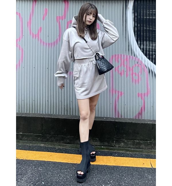 MURUA「ジャガードソックブーツ」|ショートブーツ|