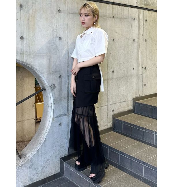 MURUA「ジャガードソックブーツ」|ショートブーツ|