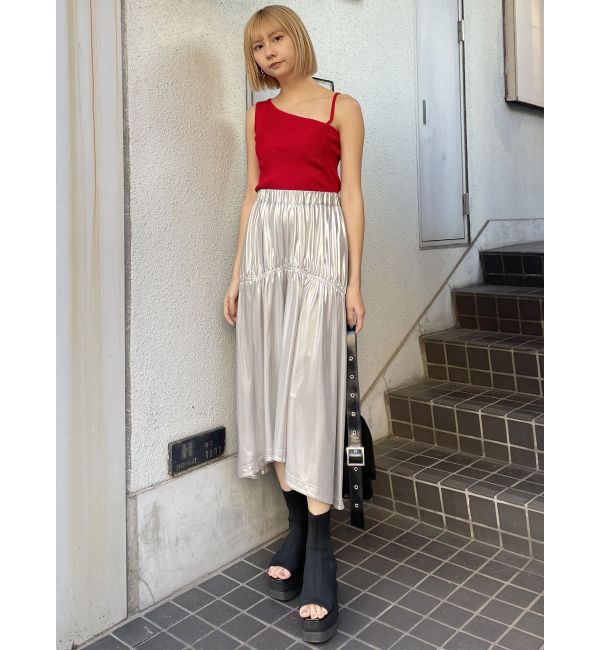 MURUA「ジャガードソックブーツ」|ショートブーツ|