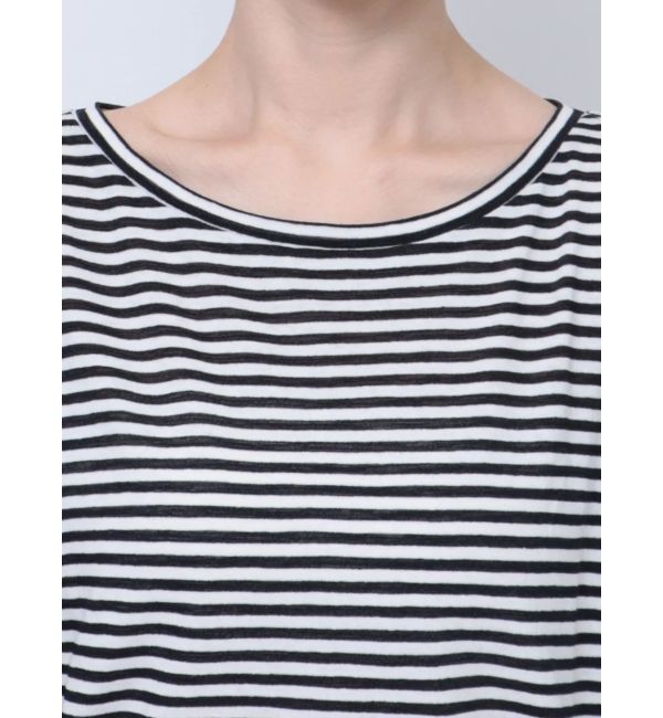 MURUA「ボーダーサムホールトップス【WEB限定】【Tシャツ】」|Tシャツ・カットソー|