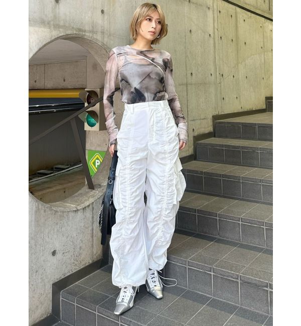 MURUA「シャーリングカーゴパンツ【セットアップ着用可】」|その他|