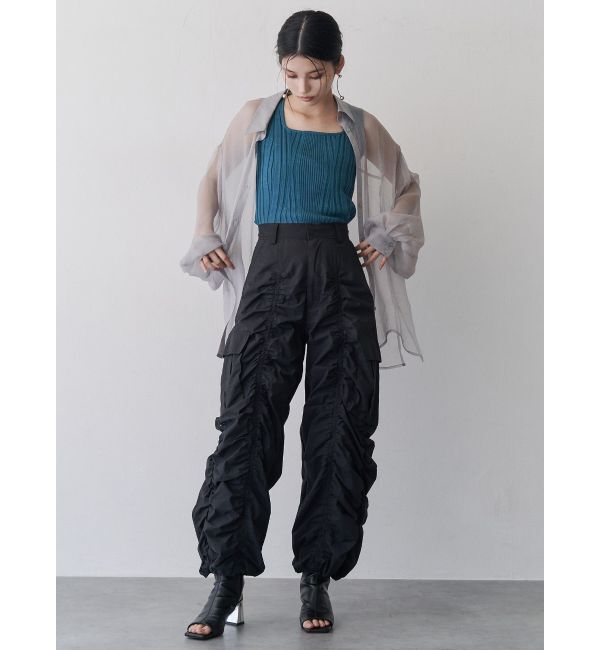 MURUA「シャーリングカーゴパンツ【セットアップ着用可】」|その他|