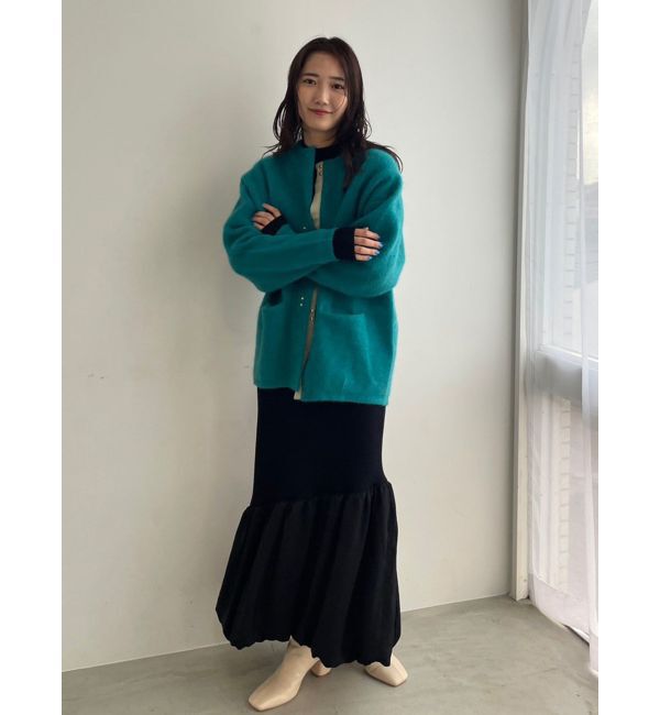 LAGUNAMOON「CHNラクーンニットカーディガン」|カーディガン|