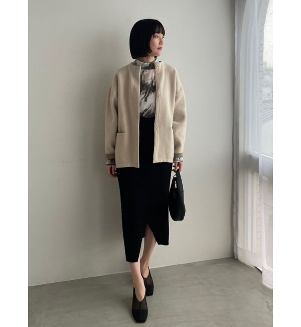 LAGUNAMOON「CHNラクーンニットカーディガン」|カーディガン|