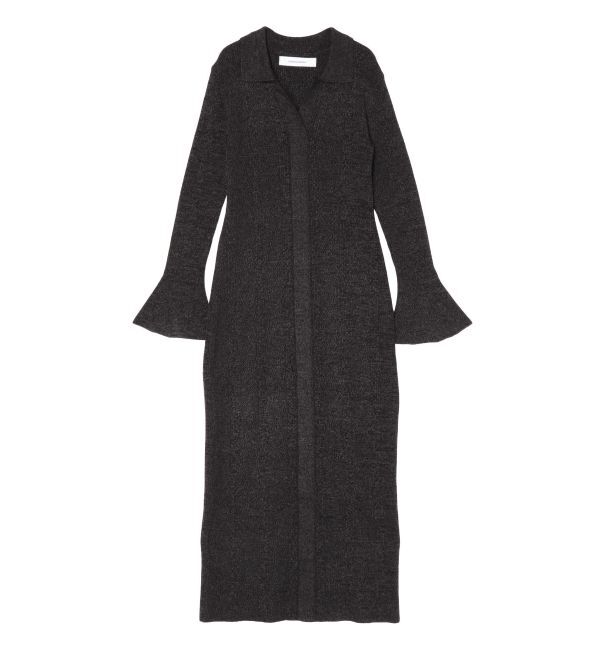 LAGUNAMOON「メランジフレアカフニットワンピース」|ワンピース|