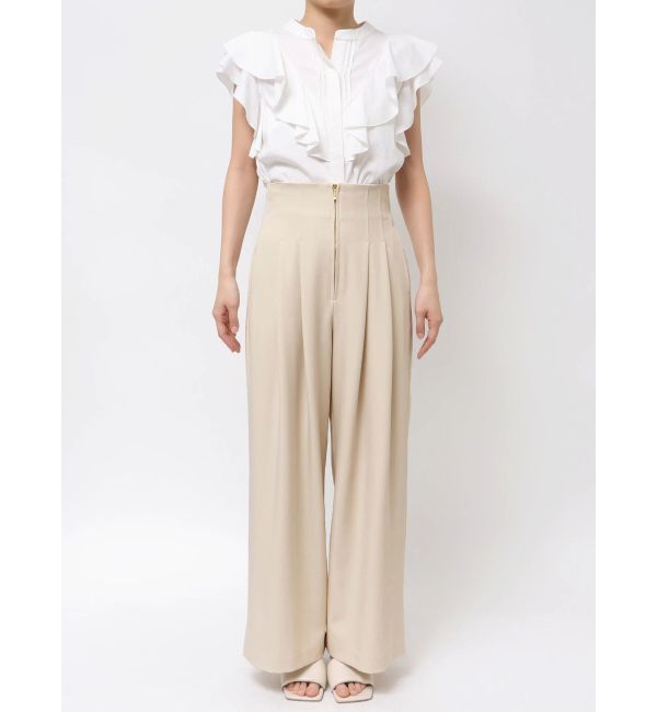 LAGUNAMOON「2タックライトワイドパンツ」|その他|