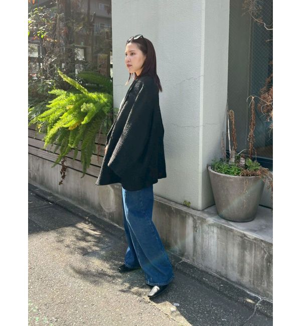 LAGUNAMOON「パッチポケットセミワイドデニムパンツ」|デニム|