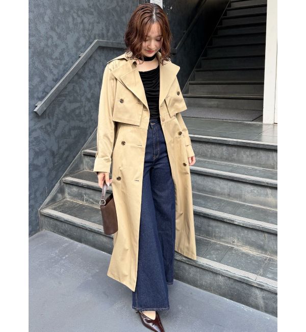 LAGUNAMOON「マルチWAYダブルカラートレンチコート」|トレンチコート|